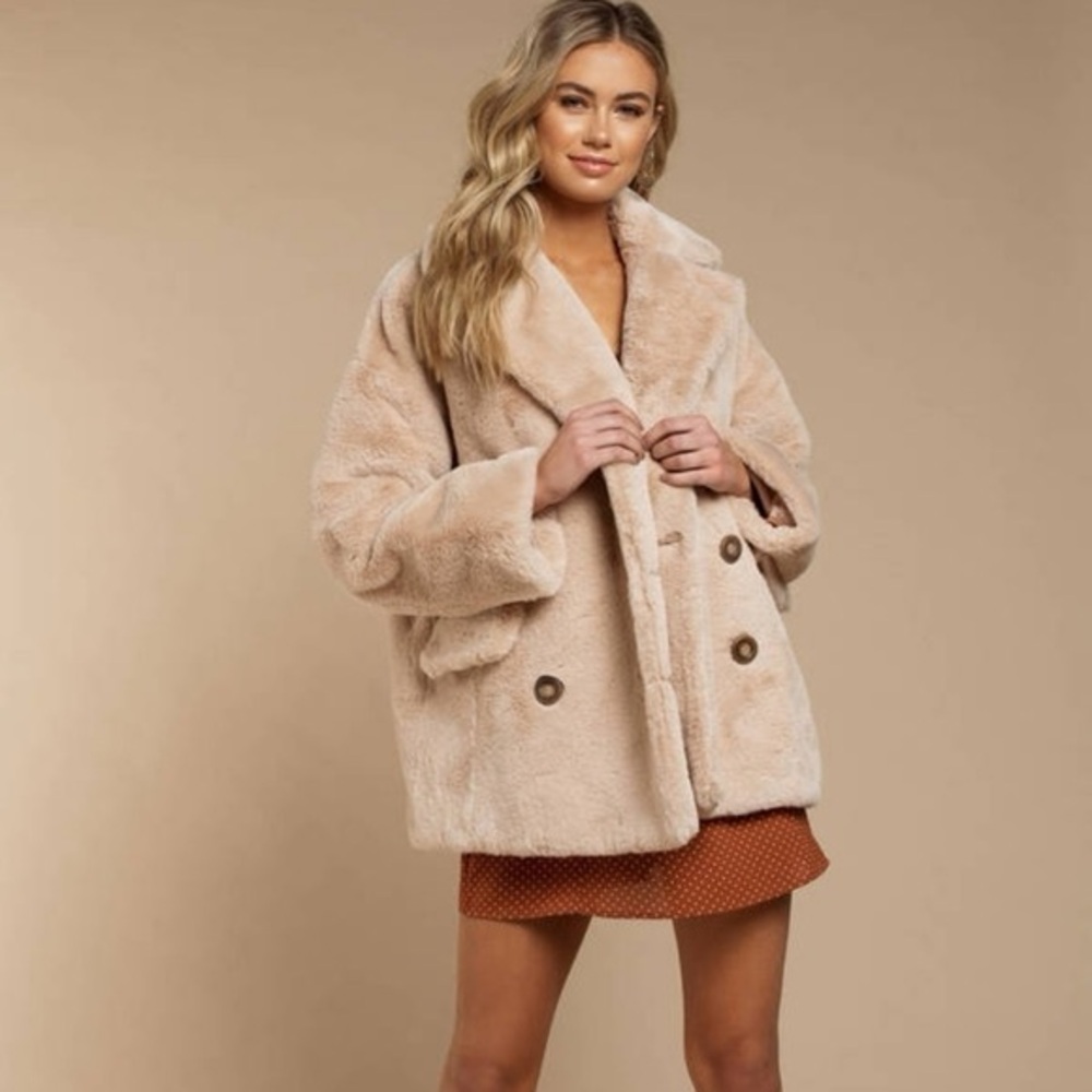 Free People Kate Faux Fur Jacket